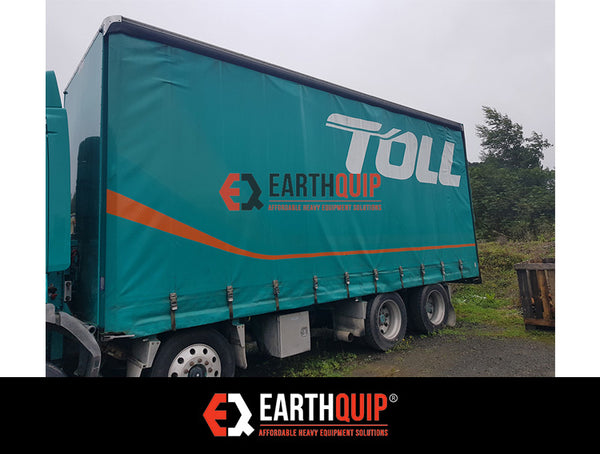 8 Wheeler Curtainsider Truck Body